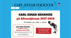 Desktop Screenshot of carleinarhackner.com