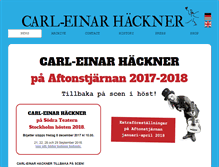 Tablet Screenshot of carleinarhackner.com
